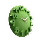 Relógio de Parede 3D Decorativo Delta Master Verde
