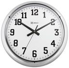 Relógio de Parede 40 cm Cromado Grande Herweg
