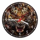 Relógio De Parede Abstrato Tigre Gg 50 Cm Quartz Salas