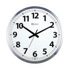 Relógio de Parede Alumínio Herweg 6713-079 Prata