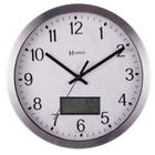 Relógio de Parede Alumínio Herweg 6721-079 Prata