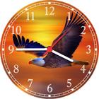 Relógio De Parede Animais Águia Tamanho 40 Cm De Diâmetro RC041