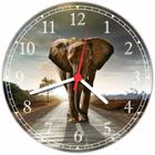 Relógio De Parede Animais Elefante Medindo 40 Cm De Diâmetro RC003