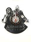 Relógio De Parede, Assassin's Creed, Disco De Vinil