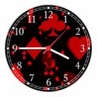 Relógio De Parede Baralho Pôquer Canastra Gg 50 Cm Quartz 11