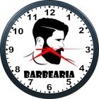 Relógio De Parede Barbershop- Barber Life - Barbearia- 24cm - Aganju Artes