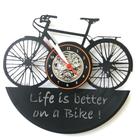 Relógio De Parede, Bicicleta, Bike, Disco Vinil, Ciclista, Mtb, Mountain Bike, Decoração