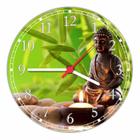 Relógio De Parede Budismo Buda Religiosidade Decoração Salas