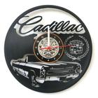 Relógio De Parede, Cadillac, Carro, Retrô, Disco De Vinil, Decoração