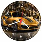 Relógio De Parede Carro Porsche Gg 50 Cm Quartz 02