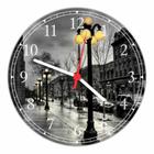 Relógio De Parede Cidade Paris França Europa Paisagem Quartz Tamanho 40 Cm RC003