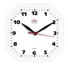 Relógio de Parede Clássico Decorativo Gama Branco