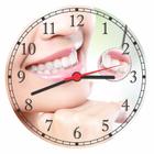 Relógio De Parede Consultórios Dentista Odontologia Sorriso