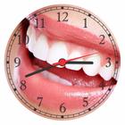 Relógio De Parede Consultórios Dentista Odontologia