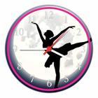 Relógio De Parede Dança Balé Ballet Artes Abstrato Esportes Quartz Tamanho 40 Cm RC000