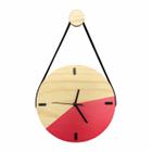 Relógio de Parede Decorativo Escandinavo Goiaba com Alça + Pendurador