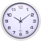 Relógio de Parede Decorativo Moderno Grande 30cm Redondo Silencioso Ponteiro Contínuo Decoração Casa Cozinha Sala Escritório