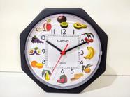 Relógio De Parede Decorativo Nativo Quartz Médio 22,5cm