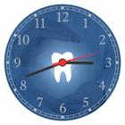 Relógio De Parede Dentista Odontologia Sorriso Dentes Consultórios Casas Quartz Tamanho 40 Cm RC008