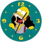Relógio De Parede Desenho Simpsons Homer Guitarra