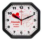 Relógio de Parede Dias das Mães Decorativo Gama Branco