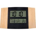 Relógio de parede digital moderno termômetro com duas escalas alarme com melodia herweg carvalho