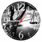 Relógio De Parede Direito Deusa Da Justiça Advocacias Escritórios Advogados
