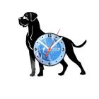 Relógio De Parede Disco Vinil Animais - Dogue Alemão - VAN-054