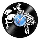 Relógio De Parede Disco Vinil Diversos - Montaria Cavalo - VDI-219