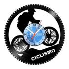 Relógio De Parede Disco Vinil Esportes - Ciclismo Radical - VES-146