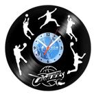 Relógio De Parede Disco Vinil Esportes - Cleveland Cavaliers - VES-150