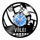 Relógio De Parede Disco Vinil Esportes - Vôlei - VES-089