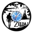 Relógio De Parede Disco Vinil Jogos e Games - Legend Of Zelda 08 - VJG-043