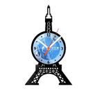 Relógio De Parede Disco Vinil Lugares - Torre Eiffel - VLU-018