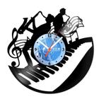 Relógio De Parede Disco Vinil Música - Jazz - VMU-052