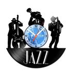 Relógio De Parede Disco Vinil Música - Músicos Jazz - VMU-087