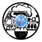 Relógio De Parede Disco Vinil Profissões - Química - VPR-032