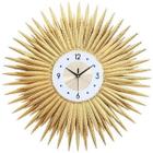 Relógio De Parede Dourado Luxuoso Metal Design Europeu 70Cm - Vacheron