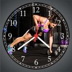 Relógio De Parede Fitness Academias Musculação Fisiculturismo Quartz Tamanho 40 Cm RC006
