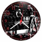 Relógio De Parede Fitness Academias Musculação Fisiculturismo Quartz Tamanho 40 Cm RC008