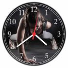 Relógio De Parede Fitness Academias Musculação Fisiculturismo Quartz Tamanho 40 Cm RC010