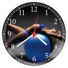Relógio De Parede Fitness Academias Musculação Pilates Quartz Tamanho 40 Cm RC007
