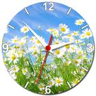 Relógio de Parede Flor Margarida Relógio Para Cozinha - Gringos House