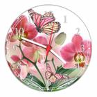 Relógio De Parede Flores Borboleta Paisagens Gg 50 Cm G01