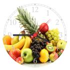 Relógio De Parede Gourmet Frutas Restaurantes Lanchonetes Salas Cozinha Quartz Tamanho 40 Cm RC009 - Vital Printer