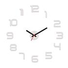 Relógio De Parede Grande 3d Luxo Adesivo Decoração Casa