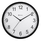 Relógio de Parede Herweg 6101-034 Quartz Redondo 22cm Preto