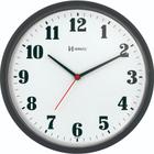 Relógio de Parede Herweg 6126-303 Quartz Redondo 26cm Chumbo