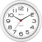 Relógio de Parede Herweg 660039-021 Redondo Quartz 22cm Branco