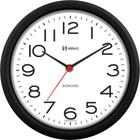 Relógio de Parede Herweg 660039-034 Redondo Quartz 22cm Preto